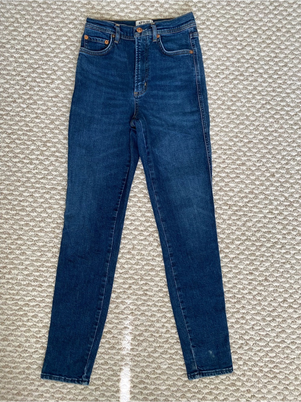 Agolde High Rise Skinny Jeans